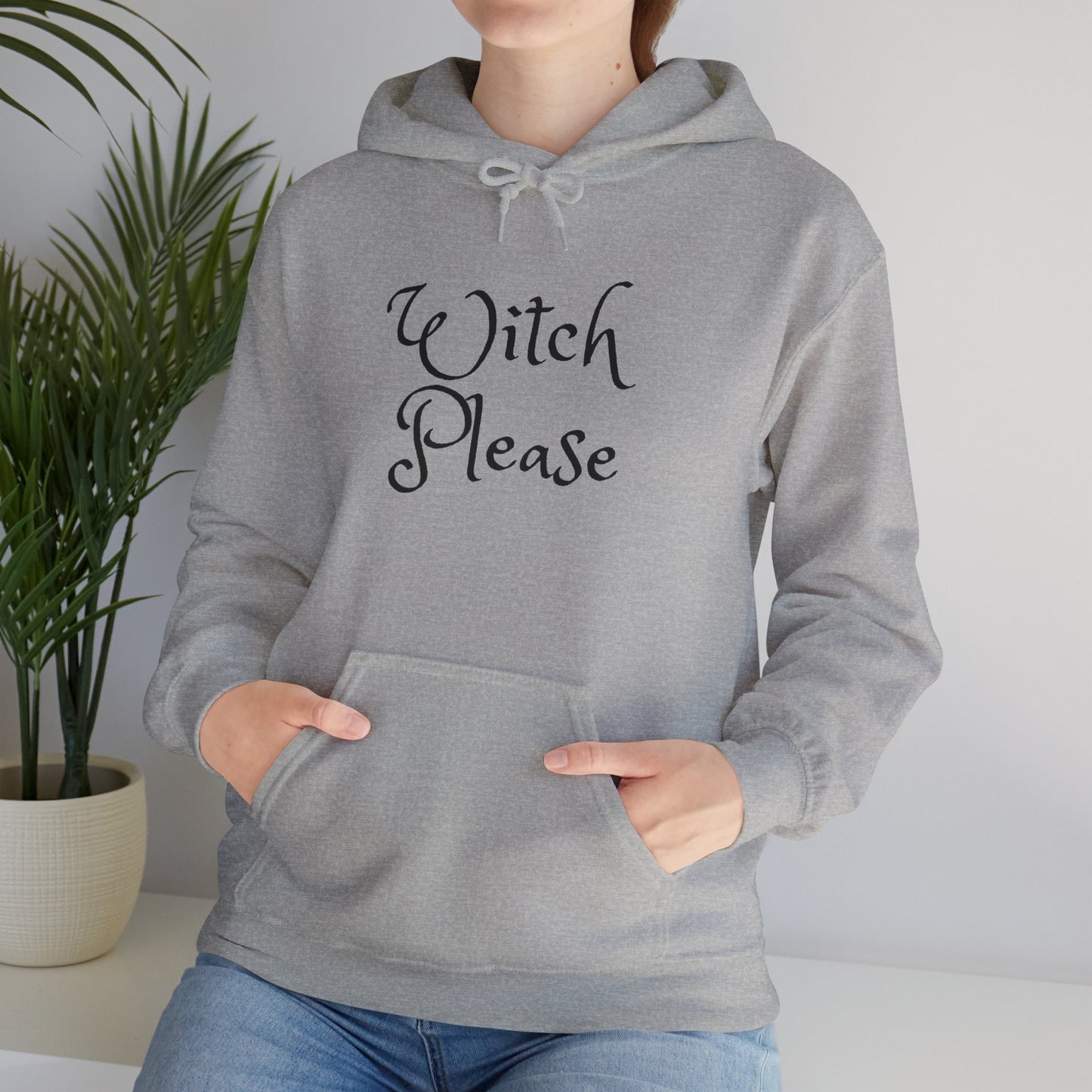 Witch Please Heavy Blend Hoodie