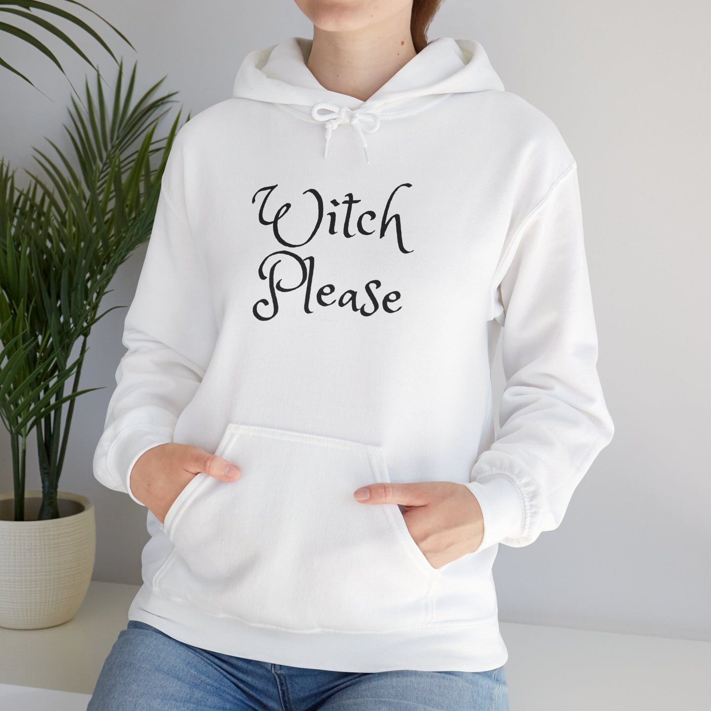 Witch Please Heavy Blend Hoodie