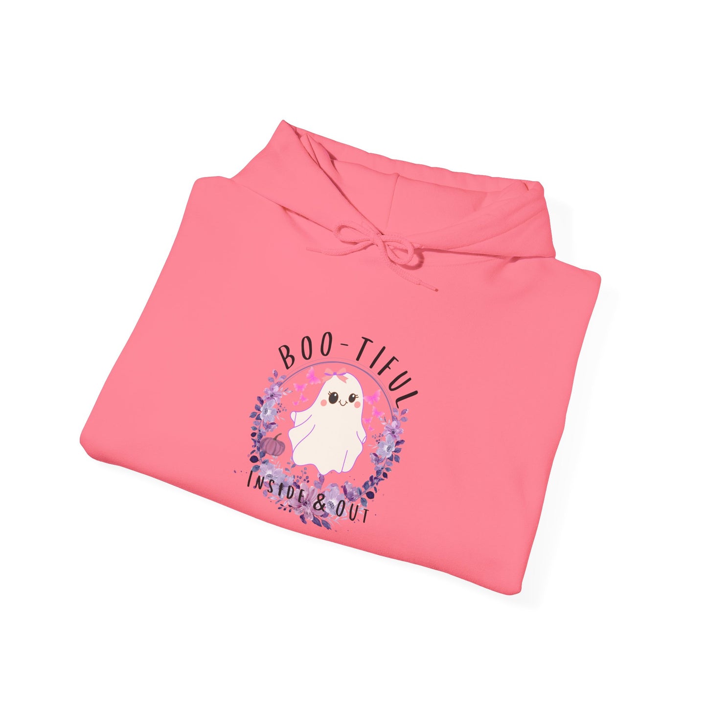 Boo-tiful Inside & Out Ghost Halloween Heavy Blend Hoodie