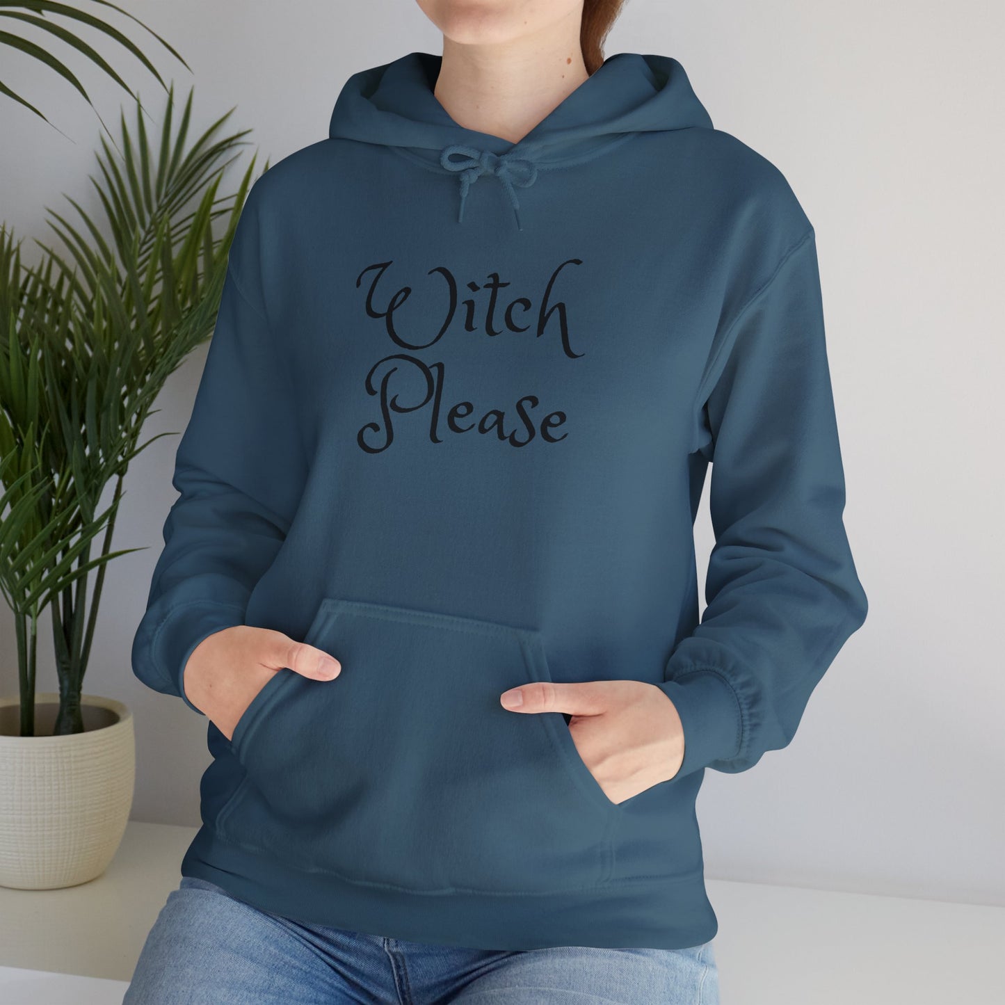 Witch Please Heavy Blend Hoodie