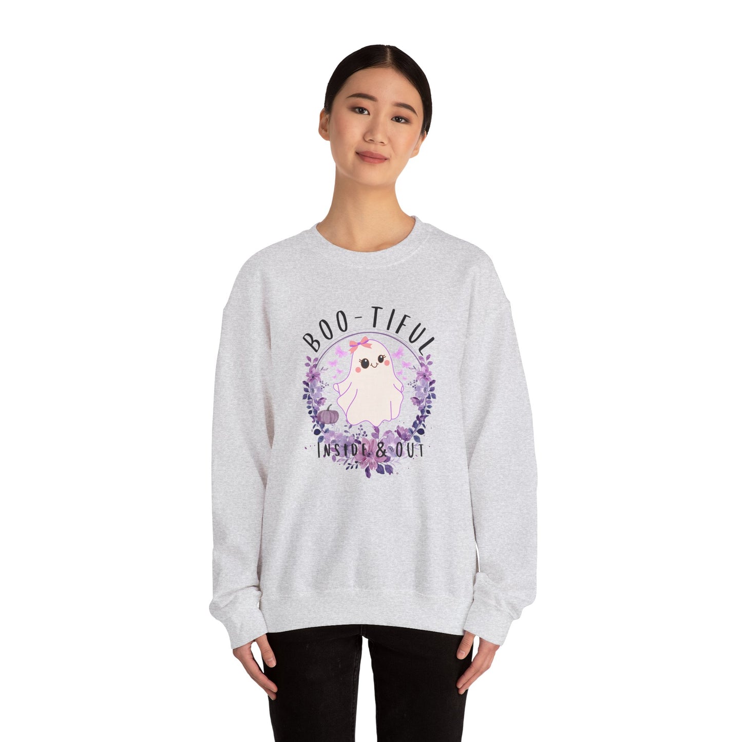 Bootiful Inside & Out Heavy Blend Crewneck