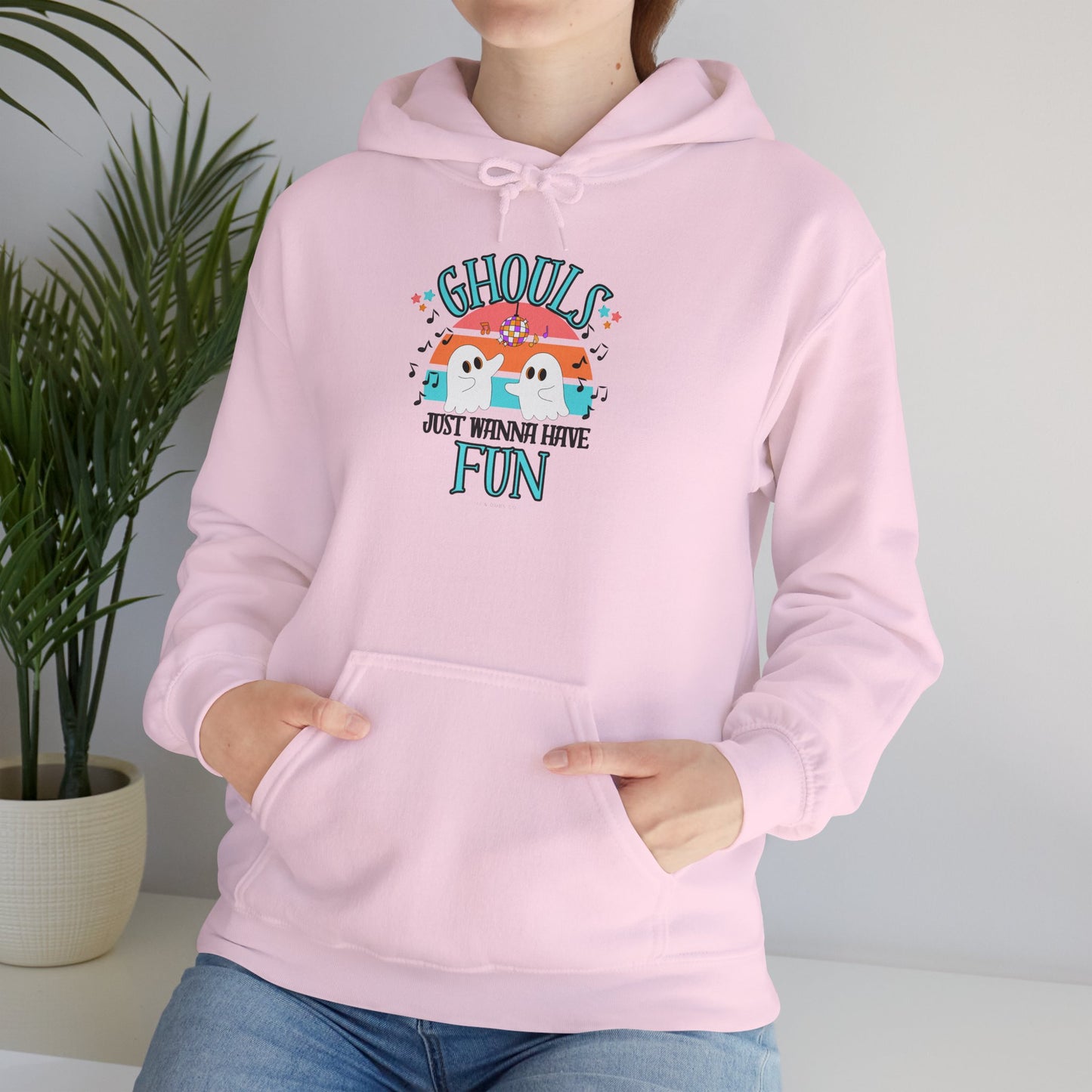 Ghouls Just Wanna Have Fun Heavy Blend Hoodie