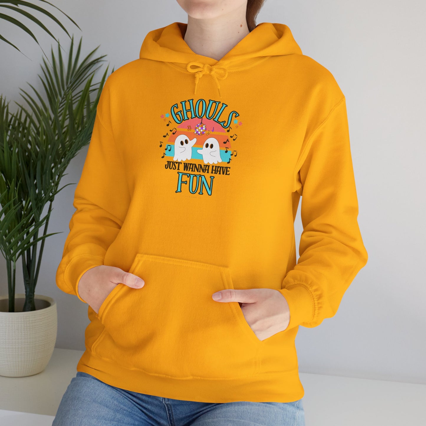 Ghouls Just Wanna Have Fun Heavy Blend Hoodie