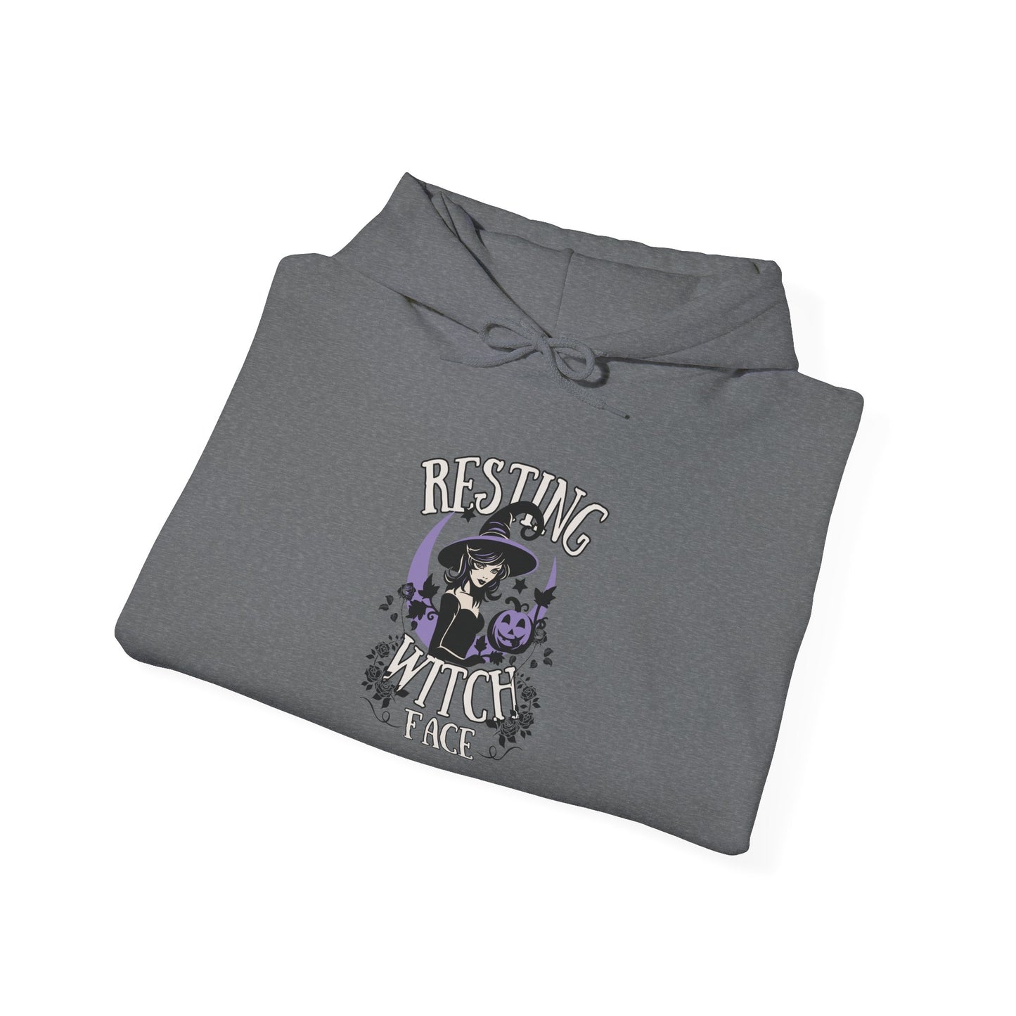 Resting Witch Face Heavy Blend Hoodie