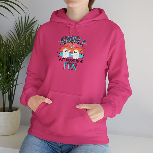 Ghouls Just Wanna Have Fun Heavy Blend Hoodie