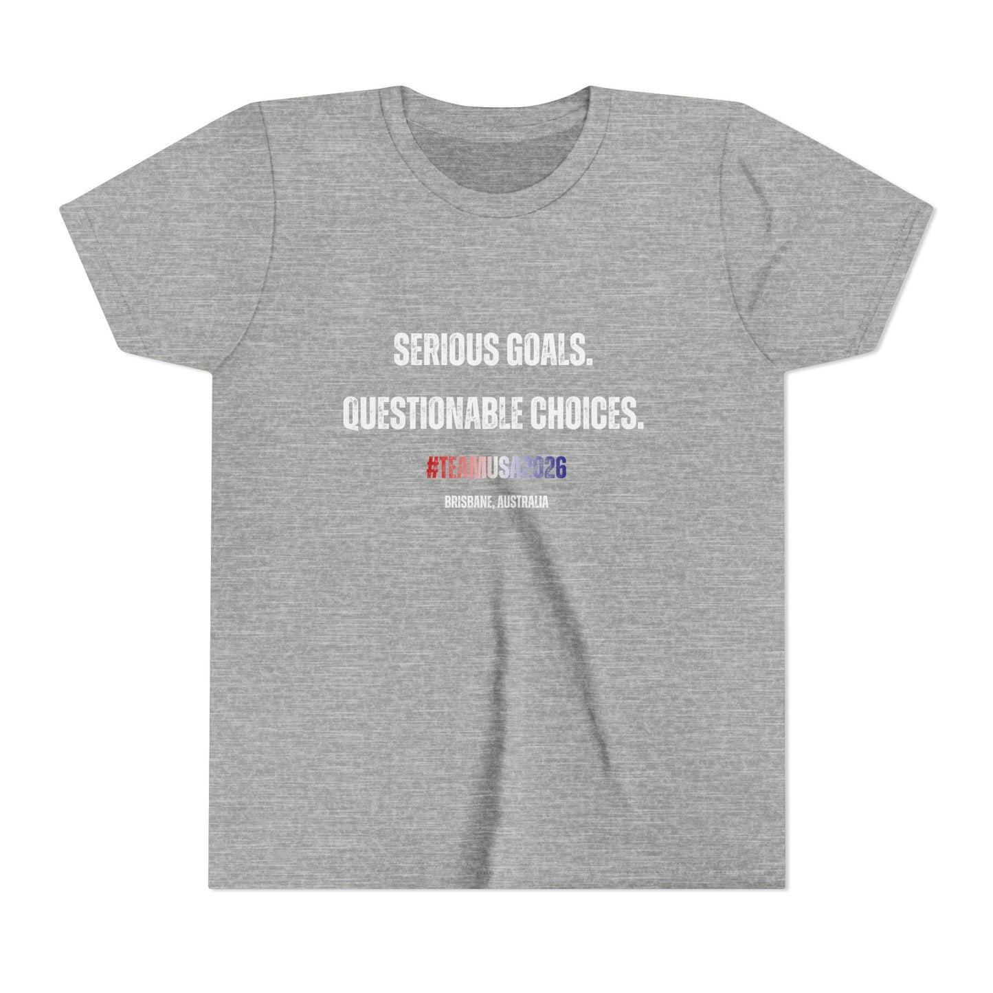 Angie Henry Worlds 2026: “Serious Goals, Questionable Choices” T-Shirt